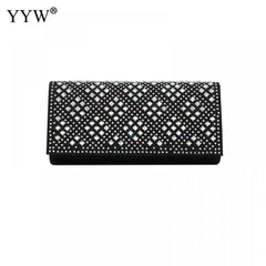 Glitter Evening Clutch Purse Diamond Bag Wedding Party