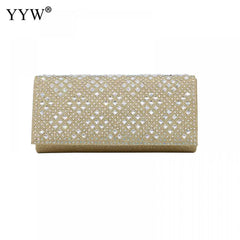 Glitter Evening Clutch Purse Diamond Bag Wedding Party