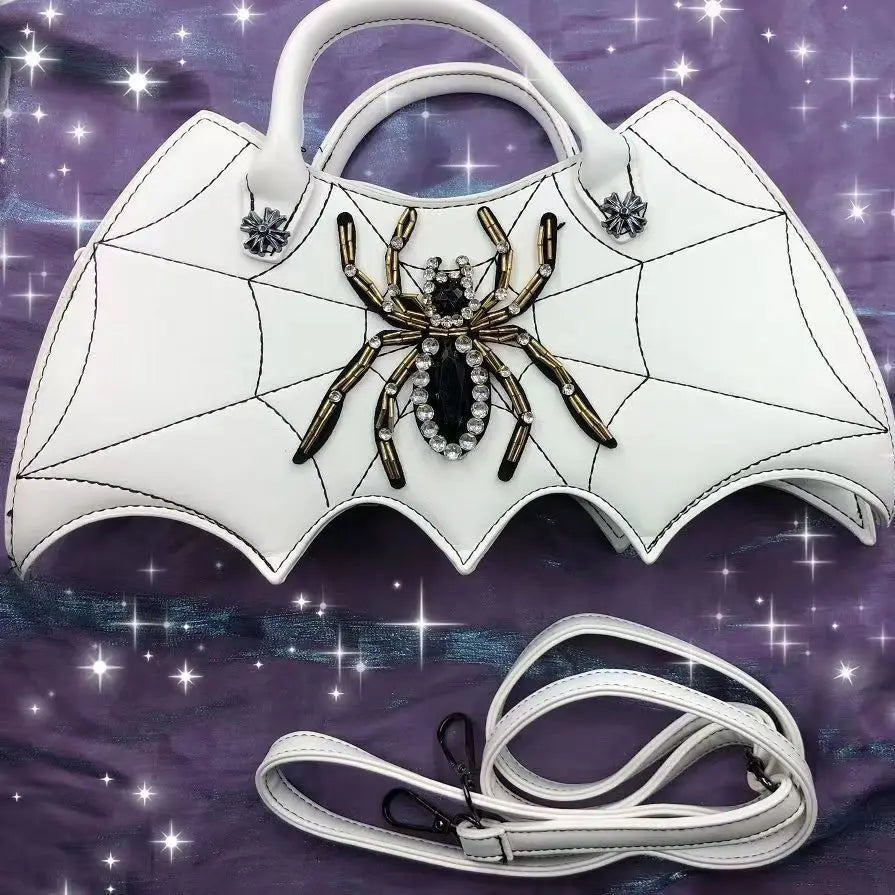 Goth Punk Hot Girls Shoulder Crossbody Bag Y2k Top-handle Purse