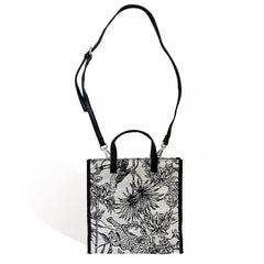 Graffiti Canvas Tote Bag Square Shoulder Messenger Large Mommy Handbags
