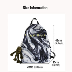 Graffiti Women Backpack Unisex School College Student Schoolbag Teenager Girls