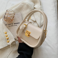 Green Shoulder Bag Women Pu Leather Crossbody Small Flap Messenger All Match
