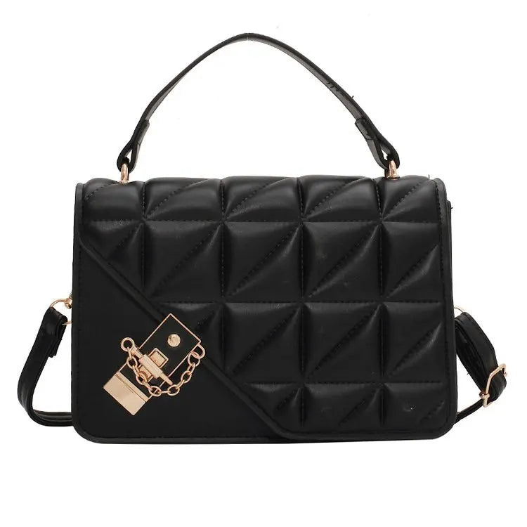 Grid Shoulder Bags for Women Handbags Small Crossbody Bags Lady Travel