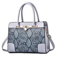 Crocodile Pattern Bucket Bag Women's Shoulder Bag