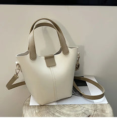 Soft PU Leather Shoulder Bag Large Capacity Lady Purse Crossbody Bag