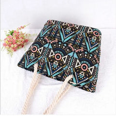 Bohemian Large Women's Handbag Beach Shoulder Bag Christmas Gift