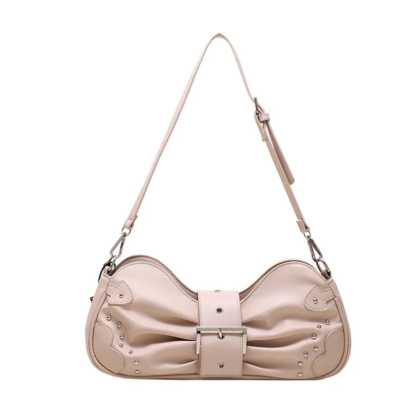 High Shoulder Bags Retro Hobo Bag Personality Messenger Bags