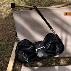 High Shoulder Bags Retro Hobo Bag Personality Messenger Bags