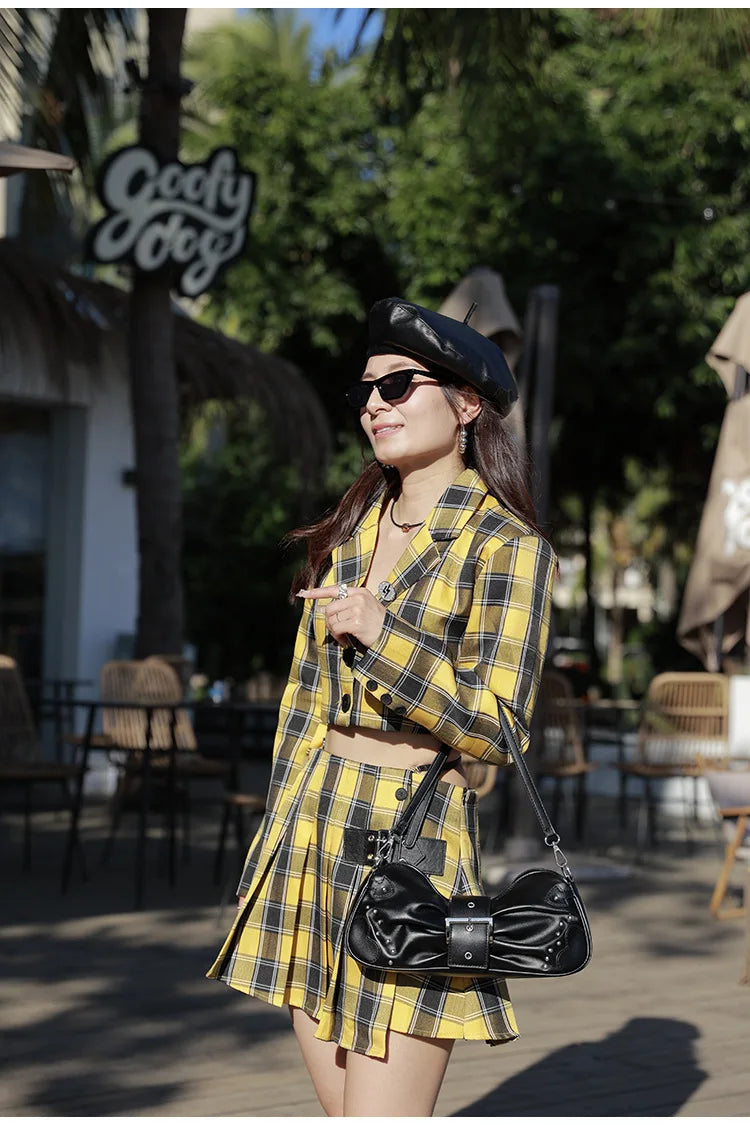 High Shoulder Bags Retro Hobo Bag Personality Messenger Bags