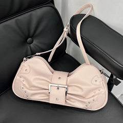 High Shoulder Bags Retro Hobo Bag Personality Messenger Bags