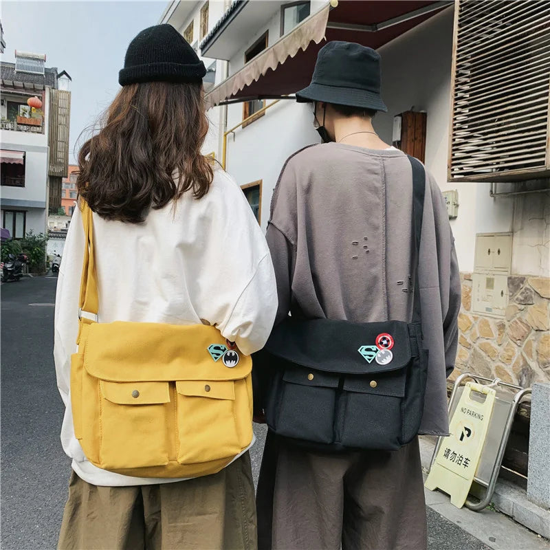 Harajuku Messenger Bag Women's Crossbody Backpack