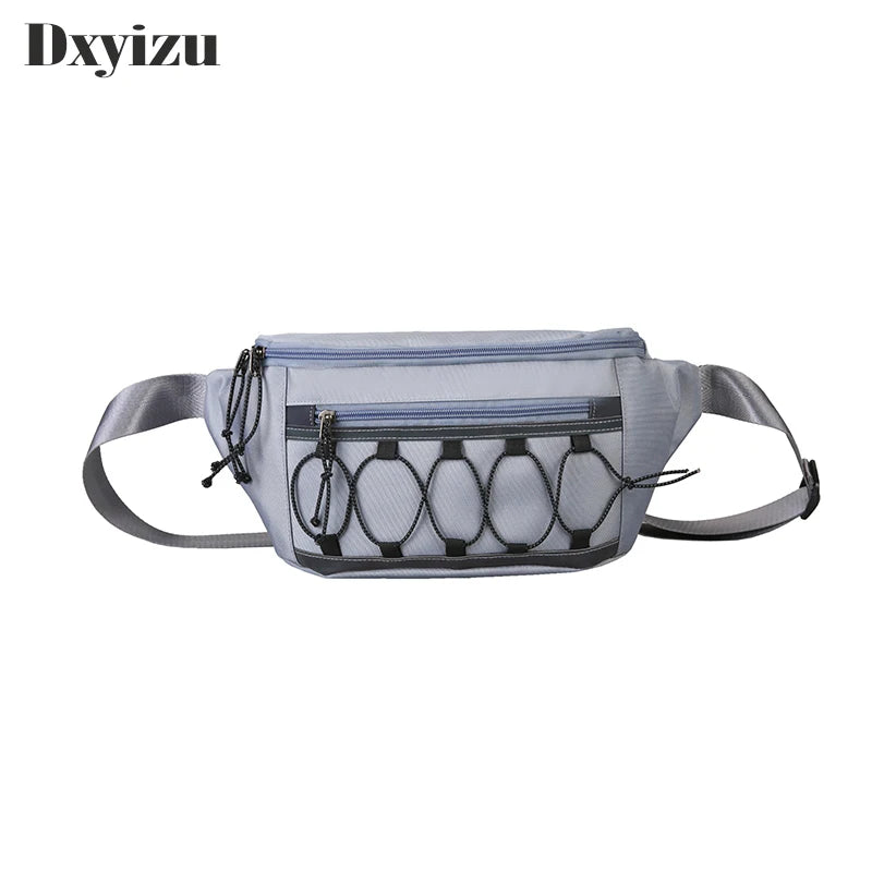 Harajuku Ladies Chest Bag Embroidery Crossbody Pouch