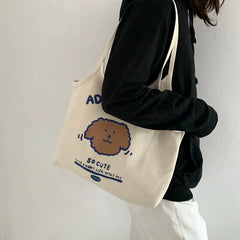 Harajuku Women Shoulder Bag Handbag Retro Casual Large Capacity