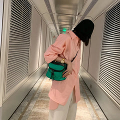 High Capacity Female Chest Pack Casual Crossbody Bag Women Shoulder Bag