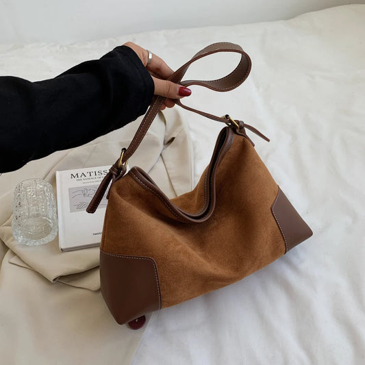 Splicing Shoulder Bag Female Sac A Main