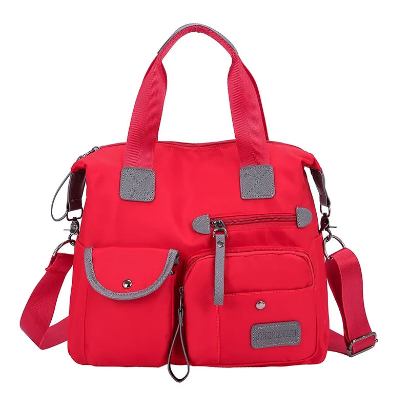 Nylon CrossBody Bag Women Shoulder Bag Waterproof Lady Purse