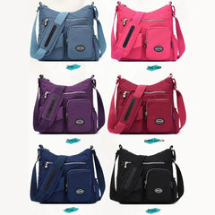 Nylon Crossbody Bag Women Shoulder Purse Waterproof Lady Handbag