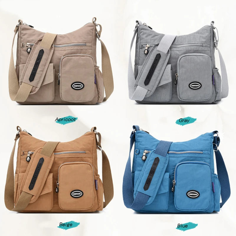 Nylon Waterproof Lady Purse Sac A Main Female CrossBody Bag