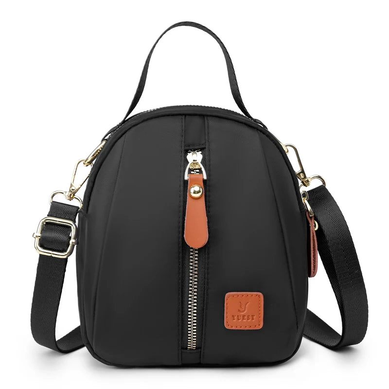 Nylon Crossbody Bag Women Shoulder Messenger Bag Lady Purse Waterproof