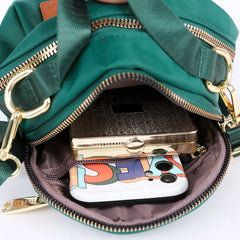 Nylon Crossbody Bag Women Shoulder Messenger Bag Lady Purse Waterproof