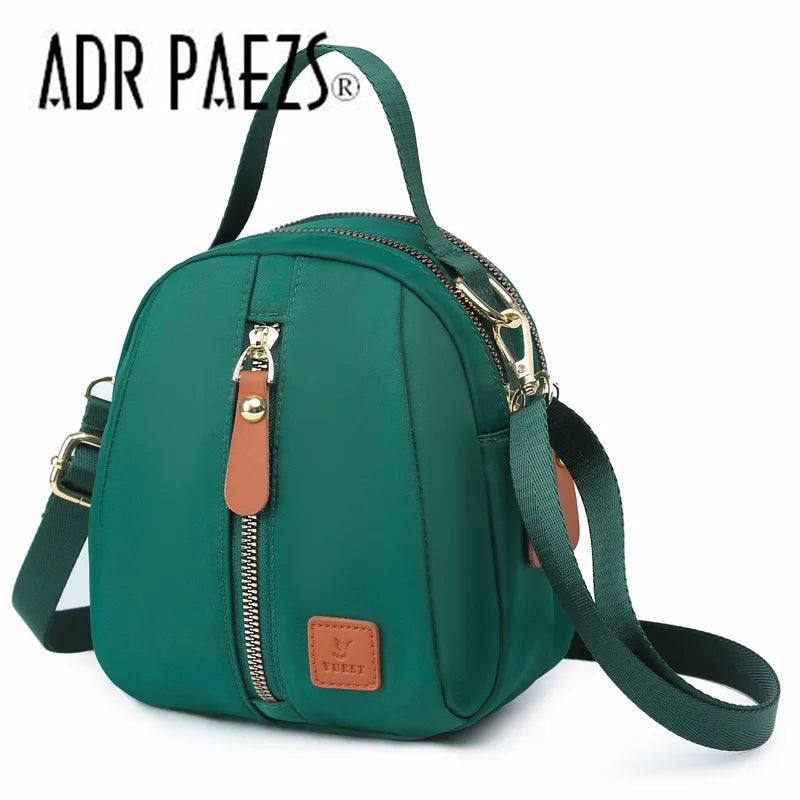 Nylon Crossbody Bag Women Shoulder Messenger Bag Lady Purse Waterproof