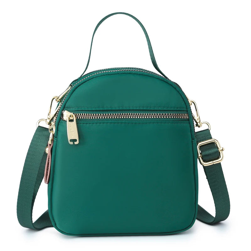 Nylon Crossbody Bag Women Shoulder Messenger Bag Lady Purse Waterproof