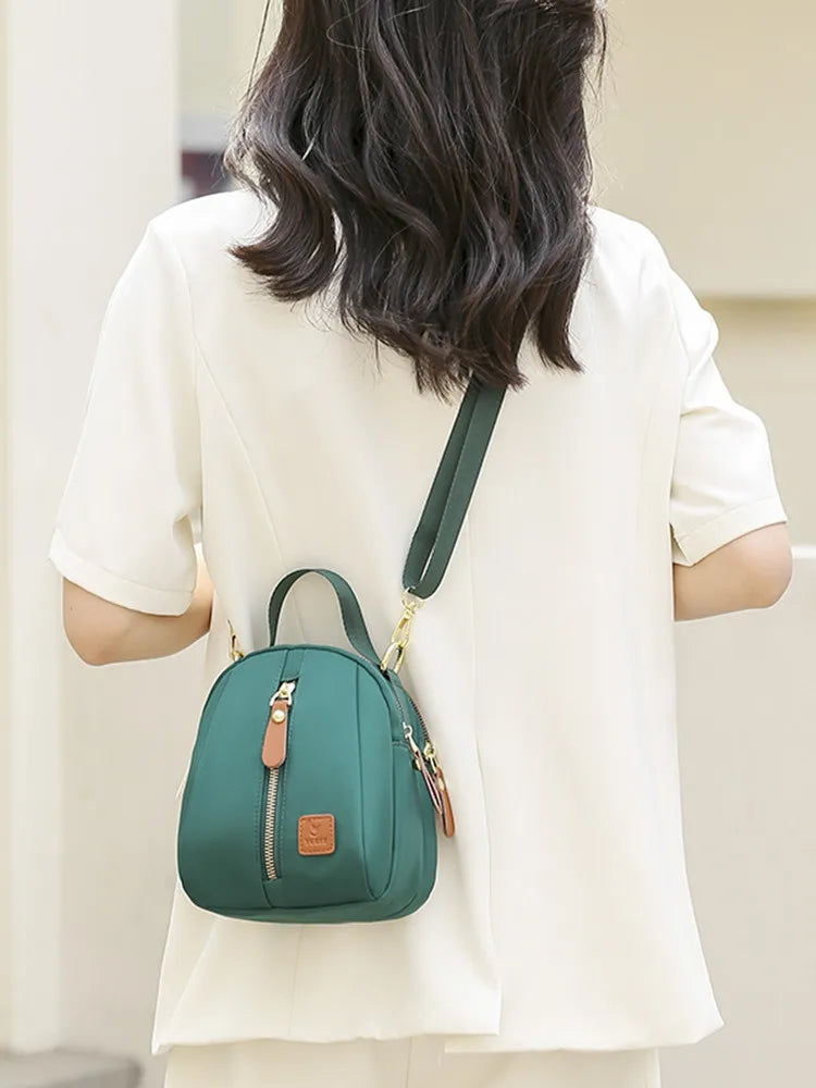 Nylon Crossbody Bag Women Shoulder Messenger Bag Lady Purse Waterproof