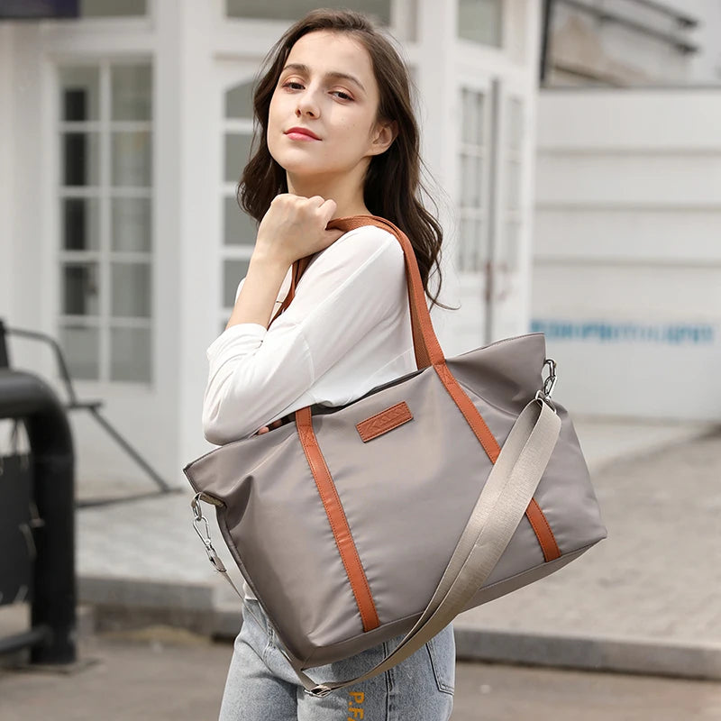 Women's Large Capacity Shoulder Bag Crossbody Travel Messenger Bag