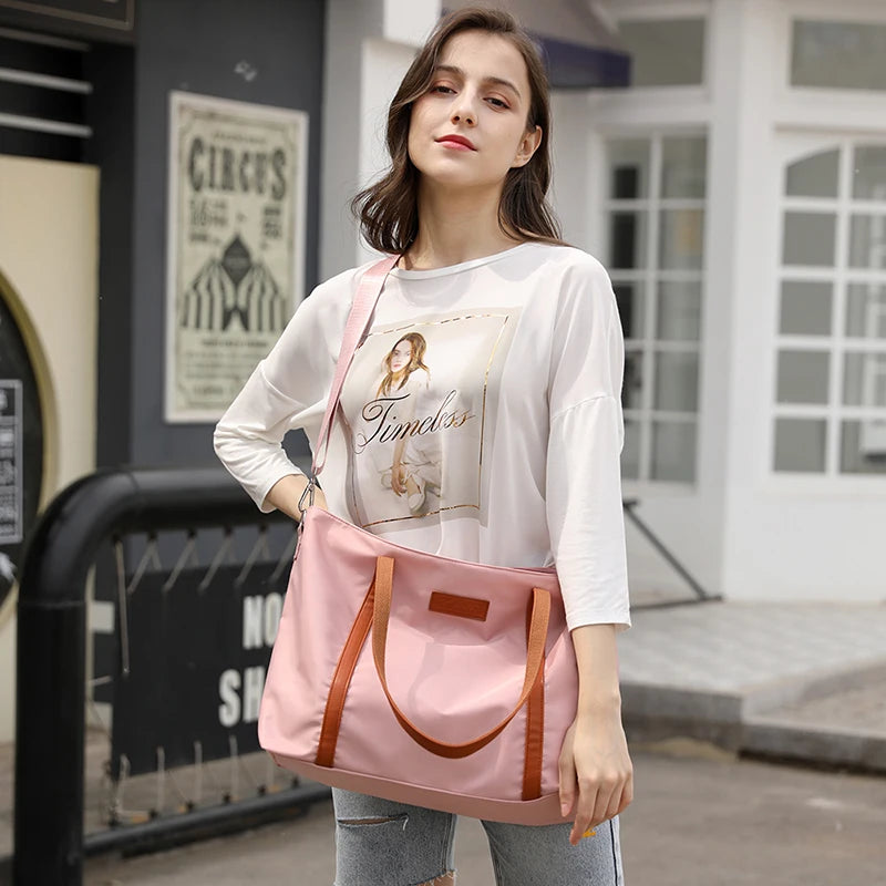 Women's Large Capacity Shoulder Bag Crossbody Travel Messenger Bag