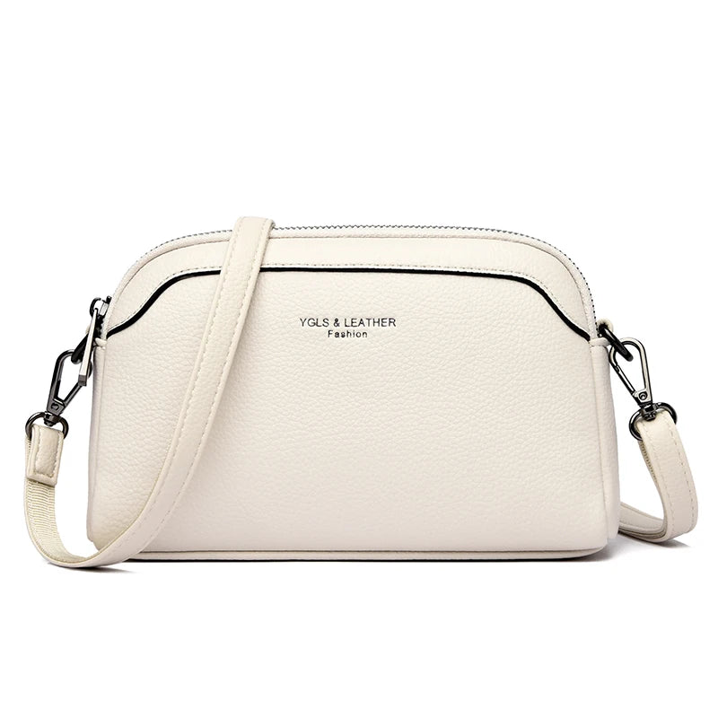 Women's Double Layer Shoulder Bag Mobile Phone Bag Casual Small Bag