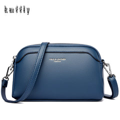 Women's Double Layer Shoulder Bag Mobile Phone Bag Casual Small Bag