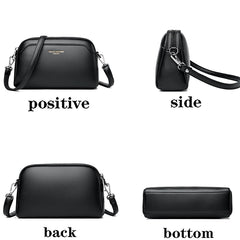 Women's Double Layer Shoulder Bag Mobile Phone Bag Casual Small Bag