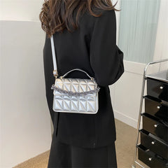 Women's Chain Shoulder Bag PU Leather Handbag