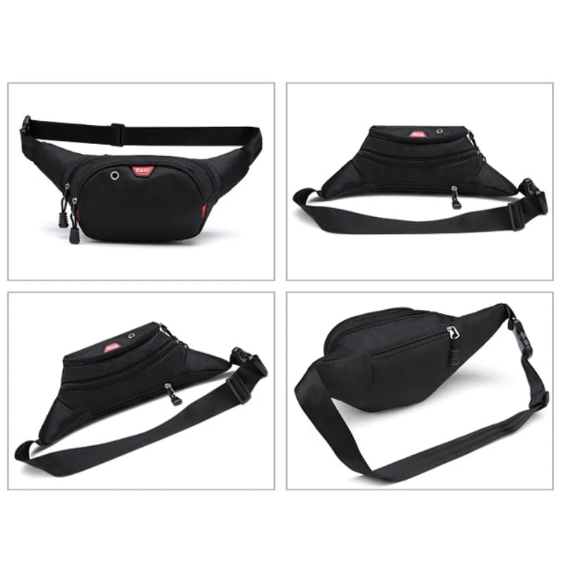 Waterproof Fanny Pack Waist Bag Running Sport Chest Waist Bag