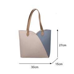 Women PU Leather Shoulder Handbag Totes Casual Shopping Pouch