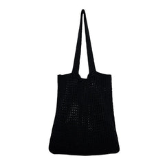 Crochet Tote Hollow Knitted Shoulder Bag Women Handbag Purse