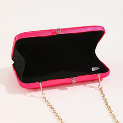 Silk Evening Bag Rhinestone Clutch Crossbody Bag for Cheongsam Shoes