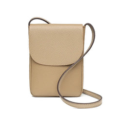 Japanese Leather Mini Sling Purse for Women Casual Shoulder Bag