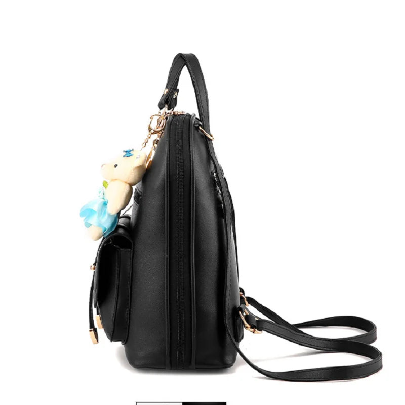 Korea Style Backpack Girls Women Handbag School Laptop Rucksack Travel Bag