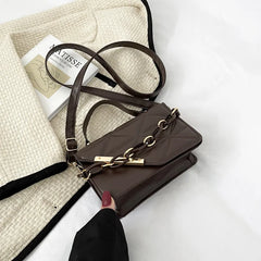 Korea Style Small Handbags Women Shoulder Bag Chain Square Crossbody Bags