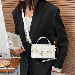 Korea Style Small Handbags Women Shoulder Bag Chain Square Crossbody Bags