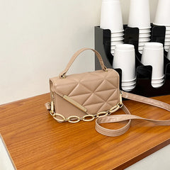 Korea Style Small Handbags Women Shoulder Bag Chain Square Crossbody Bags