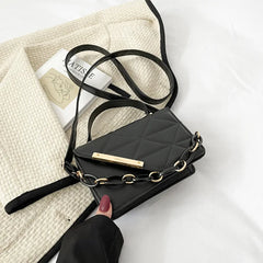 Korea Style Small Handbags Women Shoulder Bag Chain Square Crossbody Bags