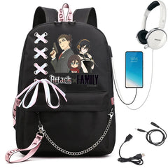 Spy X Family Anya Forger Anime School Bag for Teenagers Girl Children Backpack