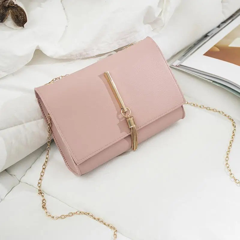 Tassel Mini Square Bag Women Shoulder Bags