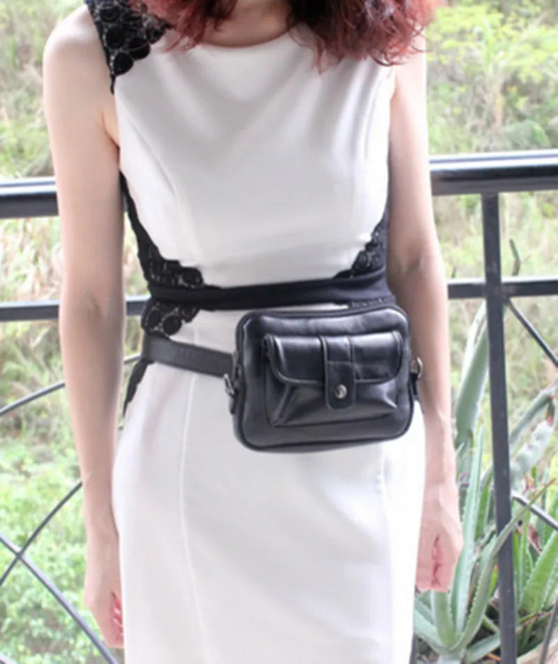 Women's Waist Bag Fanny Pack Belt Pouch Travel Hip Purse