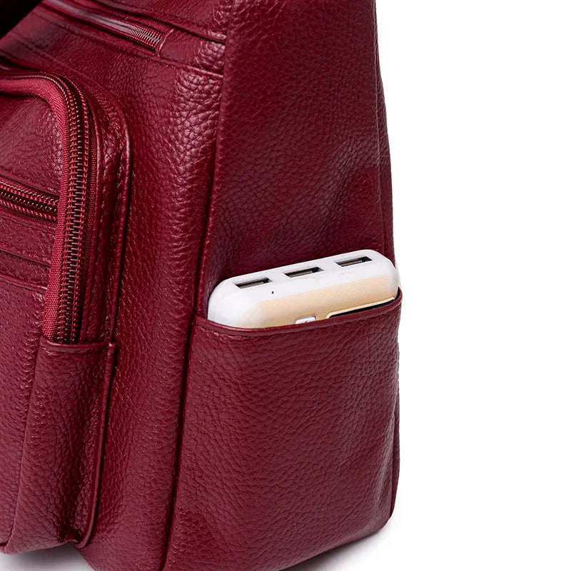 High Leather Ladies Crossbody Bag Tote Bag Women Shoulder Messenger Bag