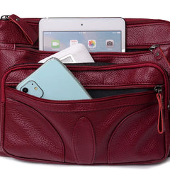 High Leather Ladies Crossbody Bag Tote Bag Women Shoulder Messenger Bag