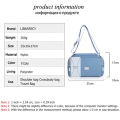 High Nylon Women Messenger Bag Solid Small Women's Cell Phone