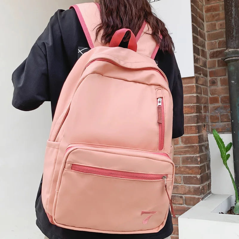 Waterproof Laptop College Backpack Men Women Travel Book Bag